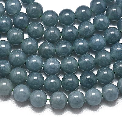 Natural Malaysia Jade Beads Strands G-L645-C01-8mm-09-1