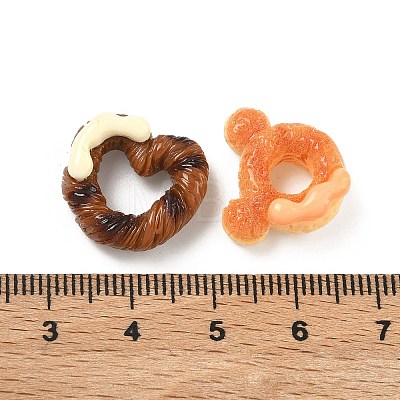 Opaque Resin Cabochons RESI-K030-10-1