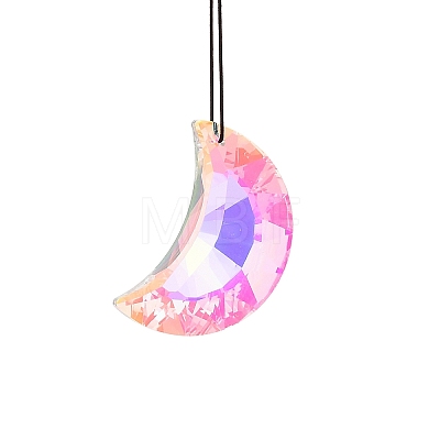 Moon Glass Suncatchers HJEW-Z009-01B-02-1