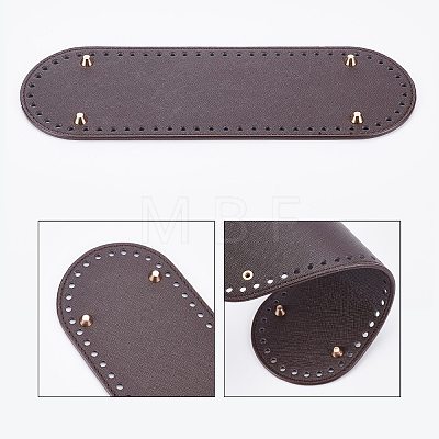 PU Leather Oval Bottom FIND-WH0066-96D-1