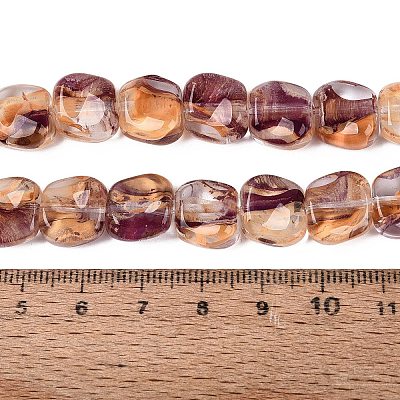 Handmade Lampwork Beads Strands LA-N046-01I-1