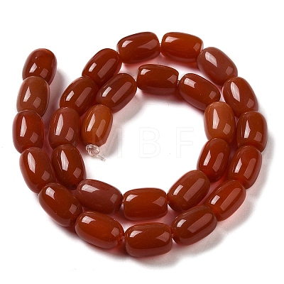 Natural Carnelian Column Beads Strands G-P063-67-1