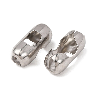 Tarnish Resistant Stainless Steel Ball Chain Connectors LS-STAS-L018B-P-1