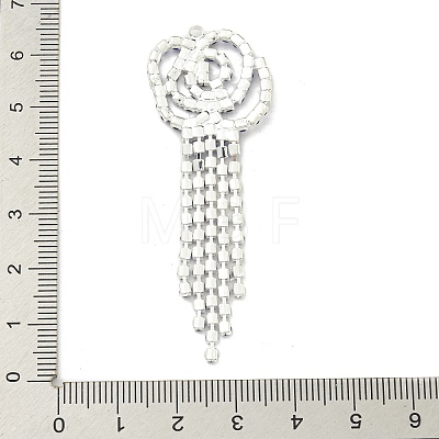 Brass Rhinestone Pendants KK-I715-16S-04-1