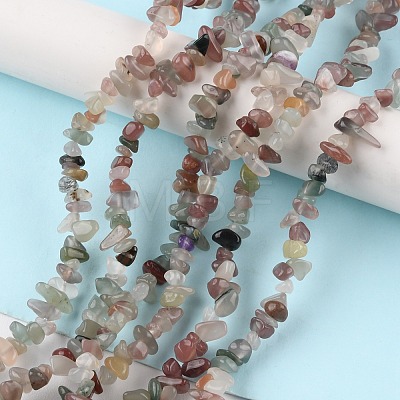 Natural Agate Beads Strands G-G0003-B04-1