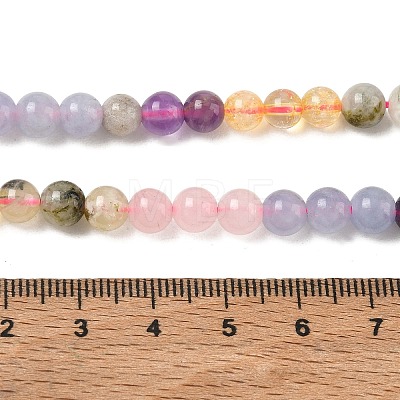 Natural Mixed Gemstone Beads Strands G-E576-07A-1