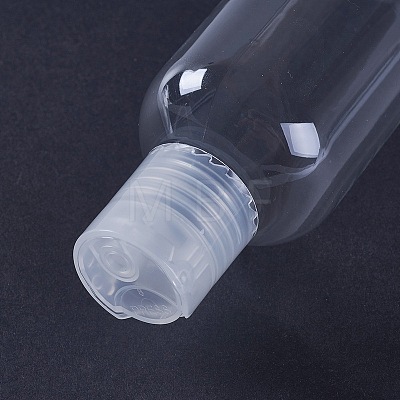 PET Plastic Press Cap Transparent Bottles MRMJ-WH0009-04-200ml-1