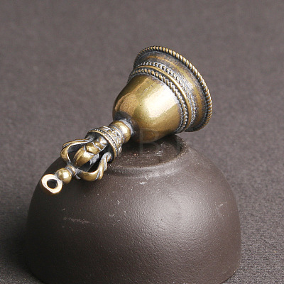 Brass Dorje Vajra Beads PW-WG18252-01-1