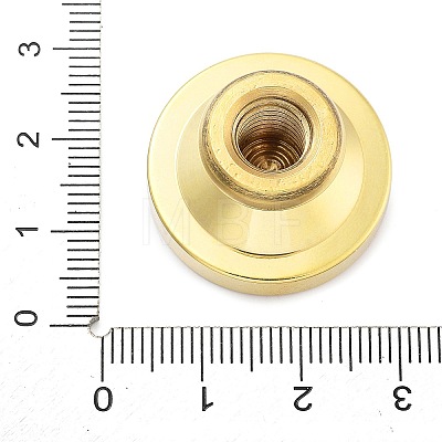 Golden Tone Wax Seal Brass Stamp Heads STAM-P002-01G-08-1