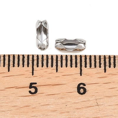 Brass Ball Chain Connectors LS-KK-G550-11P-1