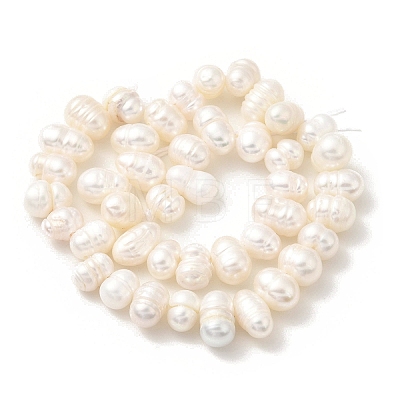 Natural Cultured Freshwater Pearl Beads Strands PEAR-A006-23A-1