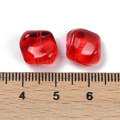 Transparent Glass Beads DGLA-E004-08C-1