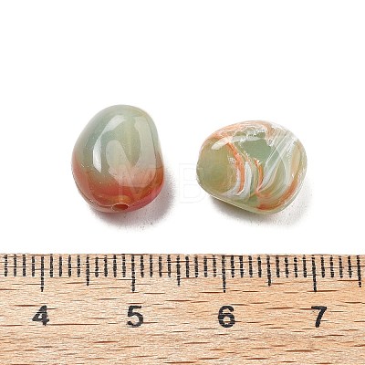 Transparent Acrylic Beads TACR-P013-A05-A-1