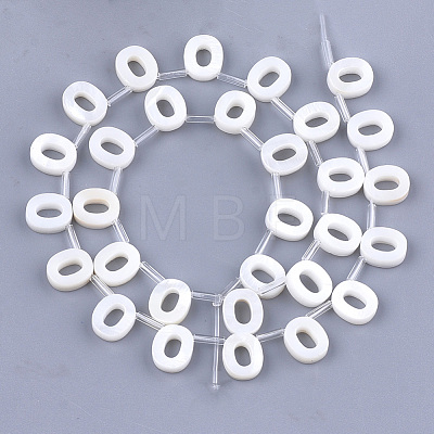 Natural Freshwater Shell Beads SHEL-T012-59O-1