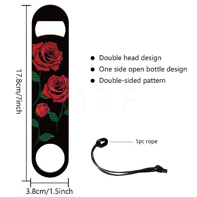 201 Stainless Steel Bottle Opener AJEW-WH0393-004-1