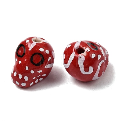 Handmade Porcelain Beads PORC-A032-01-1