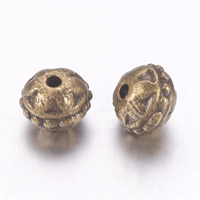 Tibetan Style Alloy Beads TIBEB-LF11126Y-AB-LF-1