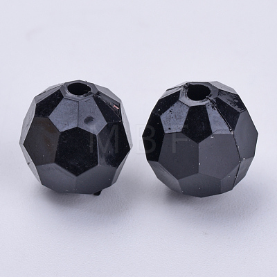 Acrylic Beads TACR-Q257-14mm-V72-1