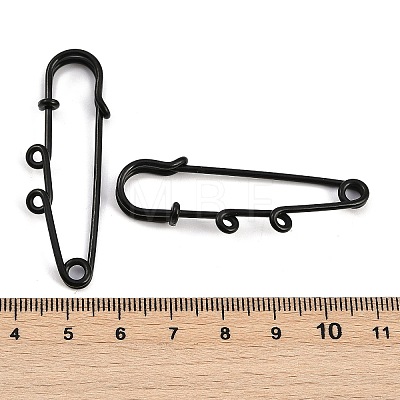 Ion Plating(IP) 304 Stainless Steel Safety Pins Brooch Findings STAS-K252-05A-EB-1