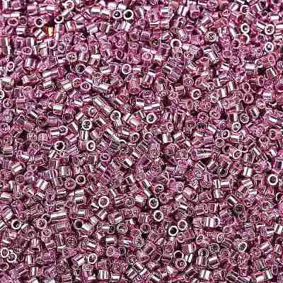 Electroplate Glass Seed Beads SEED-H003-08B-1