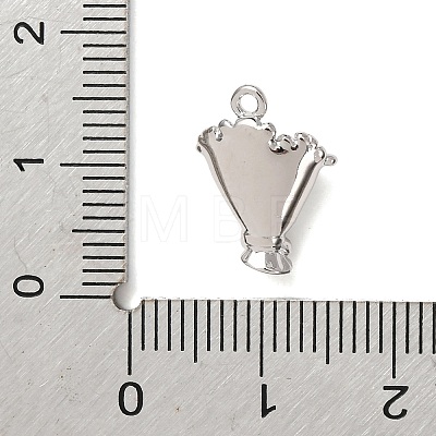 Valentine's Day Brass Charms KK-H294-04P-1
