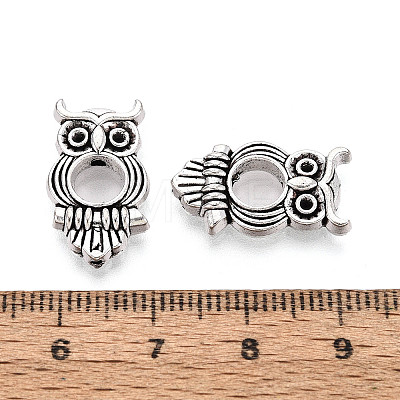 Tibetan Style Alloy Bead Frame TIBEB-T005-03AS-1