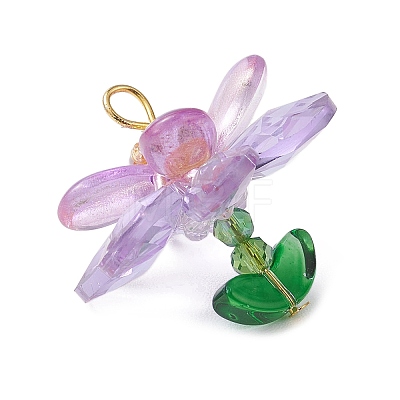 Glass & Acrylic Pendantns PALLOY-MZ01163-01-1