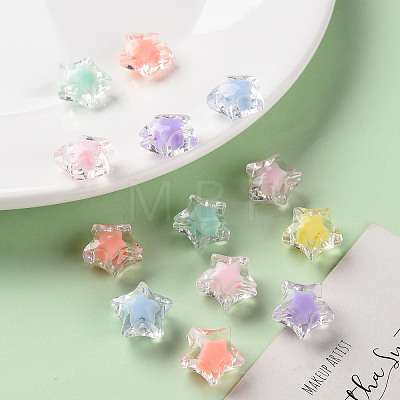 Transparent Acrylic Beads LS-X-TACR-S152-02A-1