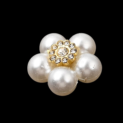 Opaque Resin Imitation Pearl Cabochons RE-CBADCDD-06-1