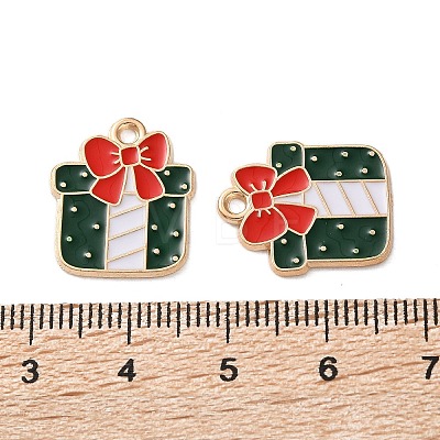 Alloy Enamel Pendants ENAM-I061-01KCG-05B-1