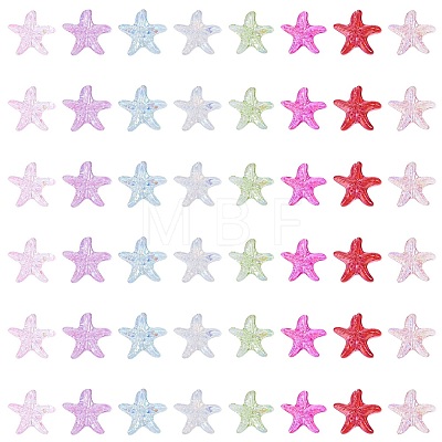 120Pcs 8 Colors Electroplate Glass Beads EGLA-TA0013-81-1