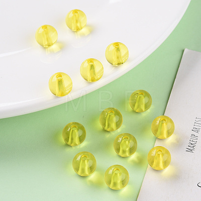 Transparent Acrylic Beads MACR-S370-A10mm-717-1