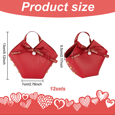 PU Leather Candy Gift Handbags ABAG-WH0032-60C-1