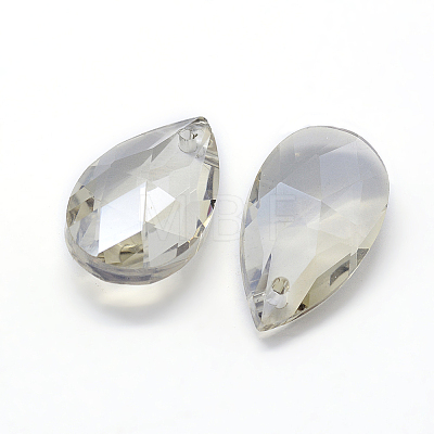 Faceted Glass Pendants X-GLAA-F069-L-A15-1