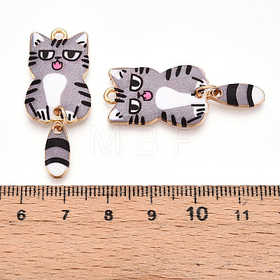 Alloy Enamel Pendants FIND-Q102-12M-1