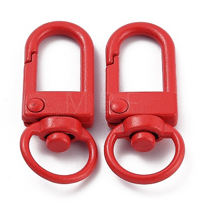 Zinc Alloy Baking Paint Swivel Snap Hooks Clasps PALLOY-H194-A12-1