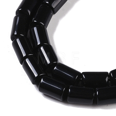 Natural Obsidian Beads Strands G-C128-A35-01-1