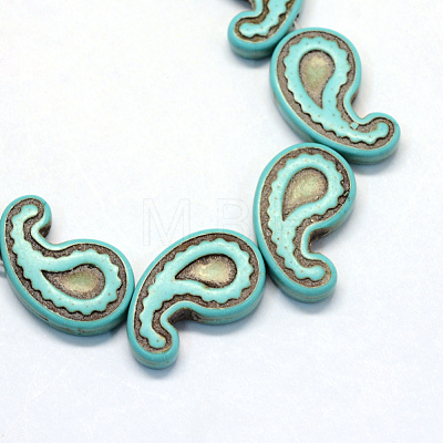 Synthetic Turquoise Bead Strands X-TURQ-S282-38A-1
