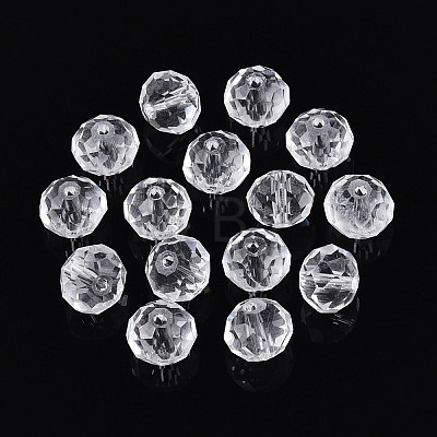 Baking Paint Transparent Glass Beads GLAA-N011-10mm-02-1