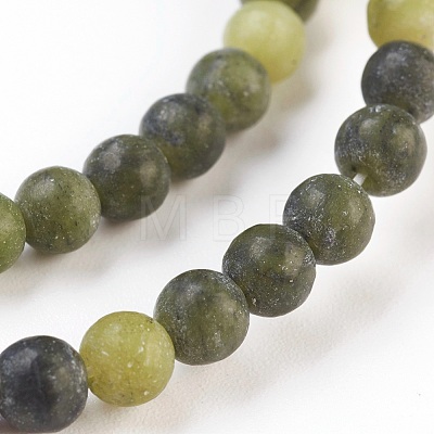 Natural Jade Beads Strands G-MSMC007-15-4mm-1
