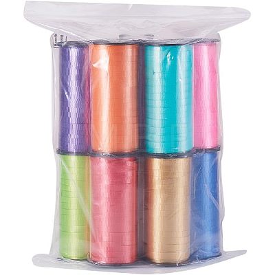 Polyester Balloons Ribbon SRIB-PH0001-08-1