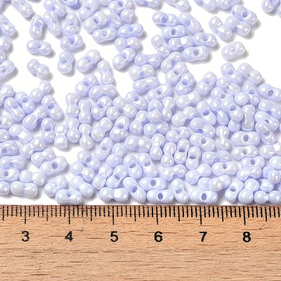 Opaque Colours Luster Glass Seed Beads X1-SEED-B001-01A-11-1
