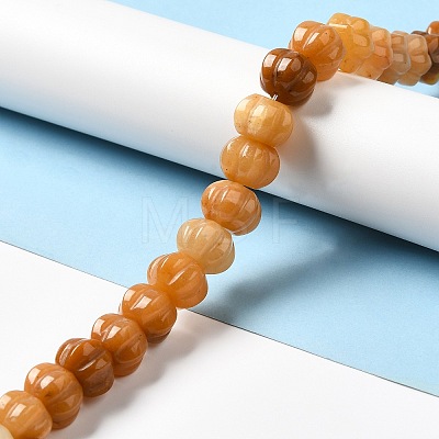 Natural Topaz Jade Dyed Beads Strands G-K335-02C-1