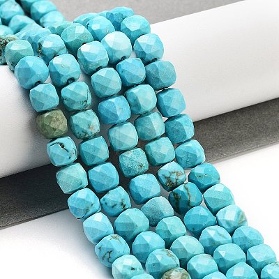 Dyed Natural Turquoise Beads Strands G-H028-A04-01-1