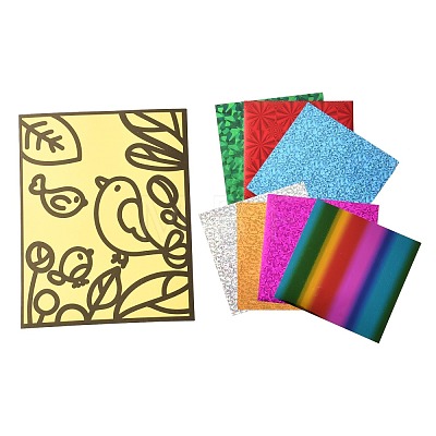 Rectangle Spot Color Stickers DIY-A009-11K-1