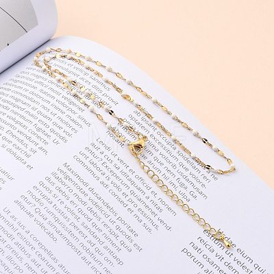 304 Stainless Steel Link Chain Necklaces NJEW-JN03084-02-1
