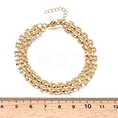 9.5MM 304 Stainless Steel Panther Chains Bracelets for Man and Women SA-CBAB767-14G-1