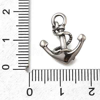 304 Stainless Steel Pendants STAS-L284-41AS-03-1