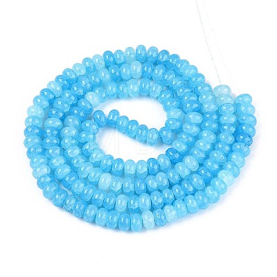 Glass Beads Strands GLAA-N059-5x8mm-06-1