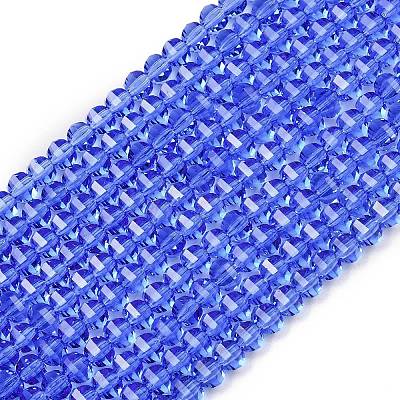 Transparent Glass Beads Strands LS-GLAA-G125-01A-06-1